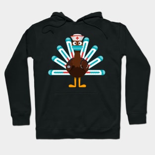 Thanksgiving nurse turkey Hoodie